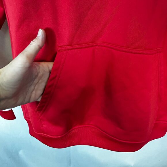 My NHL Youth Chicago Blackhawks Hockey Red White Embroidered Logo Hoodie Size XL - Picture 6 of 14